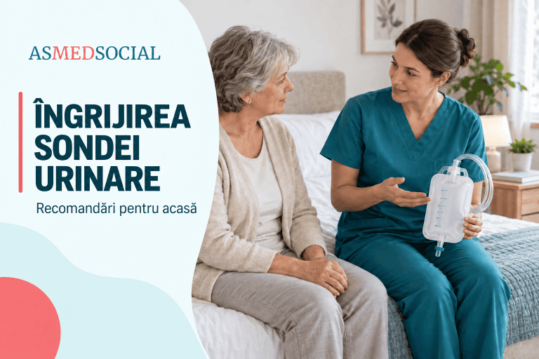Îngrijirea sondei urinare la domiciliu | AsMedSocial Îngrijirea sondei urinare la domiciliu