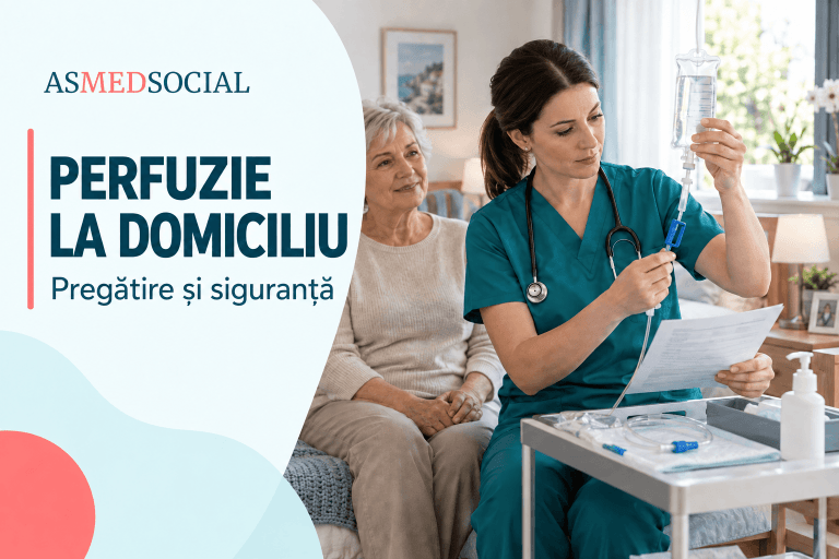 Perfuzie la domiciliu: pregătire și siguranță | AsMedSocial Perfuzie la domiciliu: pregătire și siguranță