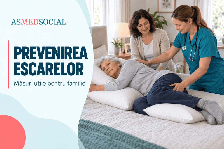 Cum previi escarele la un pacient imobilizat | AsMedSocial Cum previi escarele la un pacient imobilizat
